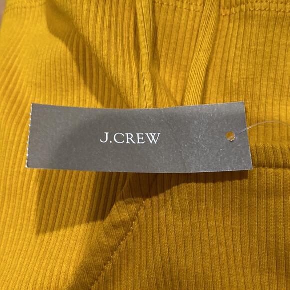 J. Crew Bronzed Ochre Vintage rib crop halter tank - Picture 7 of 7